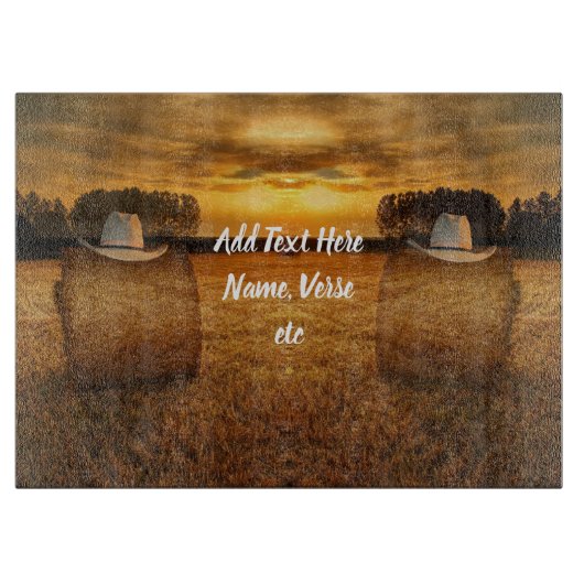 Cowboy Snijplank (Voorkant)