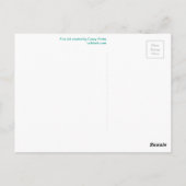 Cowboy Spaceship briefkaart (Achterkant)