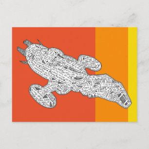 Cowboy Spaceship briefkaart