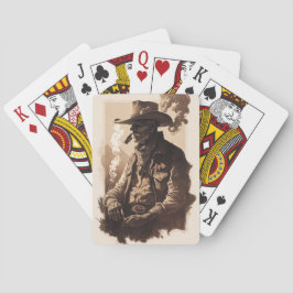 Cowboy-speelkaarten Pokerkaarten