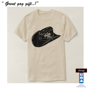 Cowboy Stetson-Pet T-shirt