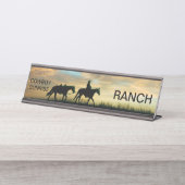 COWBOY SUNRISE BUREAU NAAMBORDJE (Voorkant)