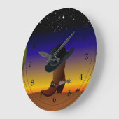 Cowboy Sunset Grote Klok (Hoek)