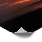 Cowboy Sunset Poster (Hoek)