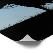 Cowboy Sunset Poster (Hoek)