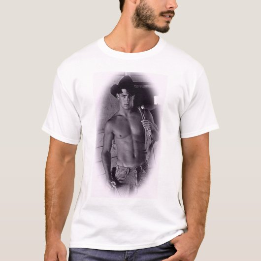 cowboy t-shirt (Voorkant)