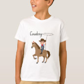Cowboy T-shirt (Voorkant)