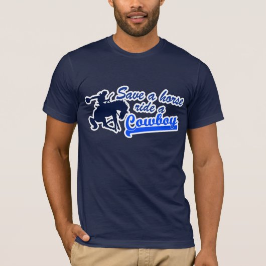 Cowboy t-shirt (Voorkant)