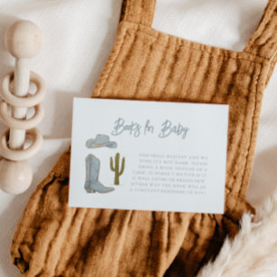 Cowboy Themaboek Aanvraag Informatiekaartje