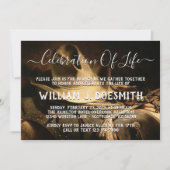 Cowboy Things Memorial Service Faire-part (Devant)