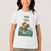 Cowboy Tri-Blend Shirt (Voorkant)