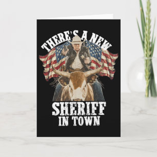 Cowboy Trump 2025 Er Is Een Nieuwe Sheriff In De S Kaart