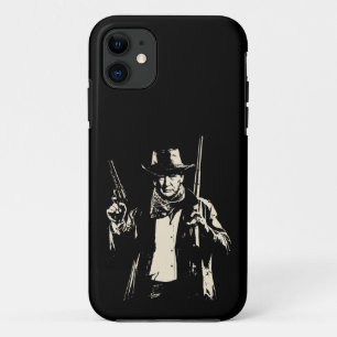 cowboy Trump klaar om sommige democraten te schop iPhone 11 Hoesje