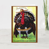 Cowboy Turquie - Carte (Devant)