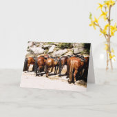 Cowboy Up Get Well Bientôt Carte (Fleur jaune)