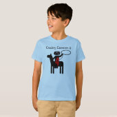 Cowboy  Verjaardag T-shirt (Voorkant volledig)