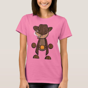 Cowboy - vervormd t-shirt