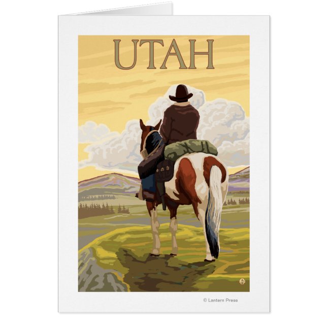 Cowboy (Vue de dos)Utah (Devant)