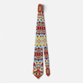 Cowboy Way Satin Foulard Stropdas (Voorkant)