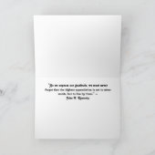 Cowboy werkend vee, Dankbaarheid Kaart (Binnen)