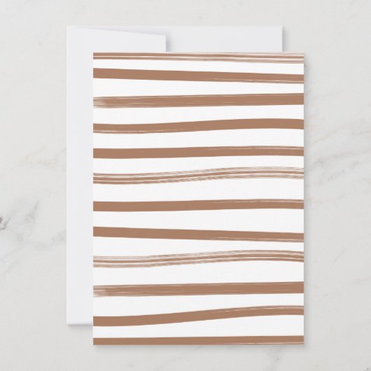 Cowboy Western chaps waslijn verjaardagsfeestje Kaart (Achterkant)