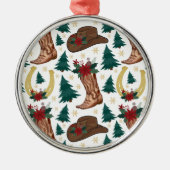 Cowboy Western Christmas Ornament Keepsake (Voorkant)