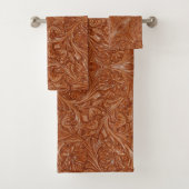 cowboy western country motif à outils cuir (En situation)