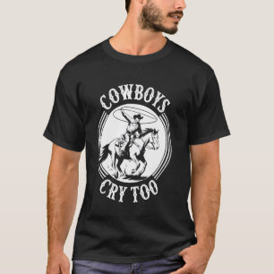 Cowboy Western Country Rodeo Paardrijden Ranc T-shirt