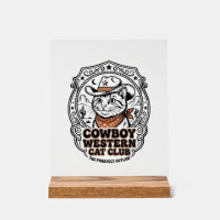 Cowboy Western Kat Hondenliefhebber Shirt Kunst -