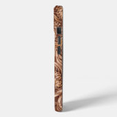 cowboy western landpatroon met gereedschap Case-Mate iPhone case (Achterkant / Links)