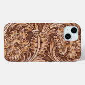 cowboy western landpatroon met gereedschap Case-Mate iPhone case (Achterkant (horizontaal))
