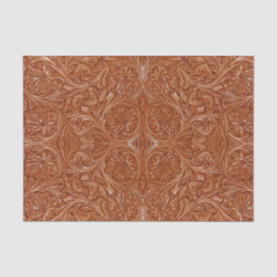 cowboy western landpatroon met gereedschap tissuepapier