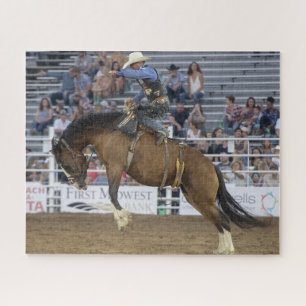 Cowboy Western Rodeo Stampend Paard Kraal Legpuzzel
