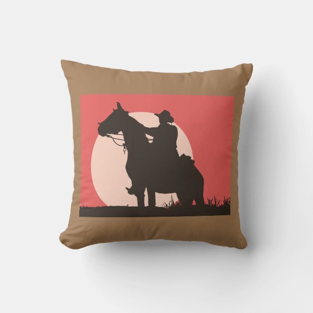 COWBOY WESTERN THÈME COUSSIN (Recto)