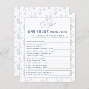 cowboy western - Wie kent mama het beste