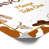 Cowboy Westerne gunsten teken Poster (Hoek)