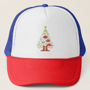 Cowboy Westerne kerstboom Trucker Pet