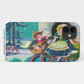 cowboy westerne meisjesschilder met cijfers iphone Case-Mate iPhone case (Achterkant (horizontaal))