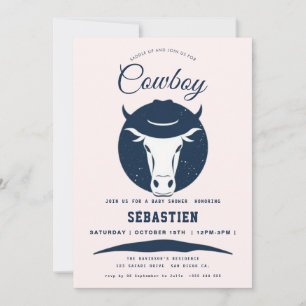 Cowboy Westerne uitnodiging
