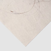 Cowboy Westerne Waterverf ontkoppeling Tissuepapier (Detail)