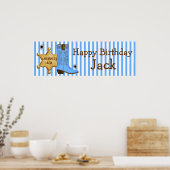 Cowboy Wild West Banner Poster (Cuisine)