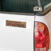 Cowboy wilde bumpersticker (Op Truck)