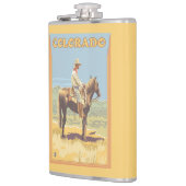 Cowboy (zijdelings Uitzicht) Colorado Heupfles (Links)