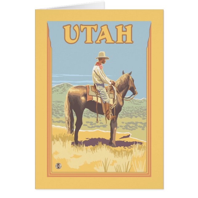 Cowboy (zijdelings Uitzicht)Utah (Voorkant)
