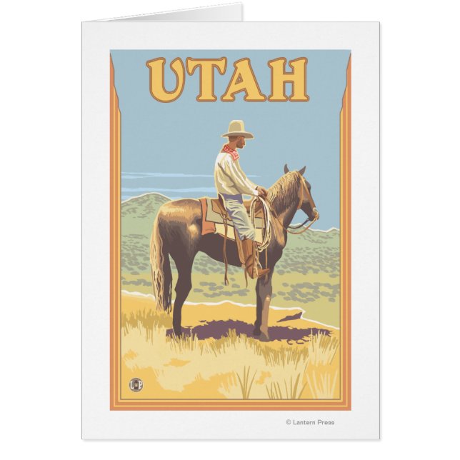 Cowboy (zijdelings Uitzicht)Utah (Voorkant)