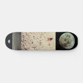 Cowboyanapolis 500 Space Race Wooden Ticket Skateboard (Horizontaal)