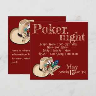 Cowboyhoed Speelkaart en Pauwveer Kaart