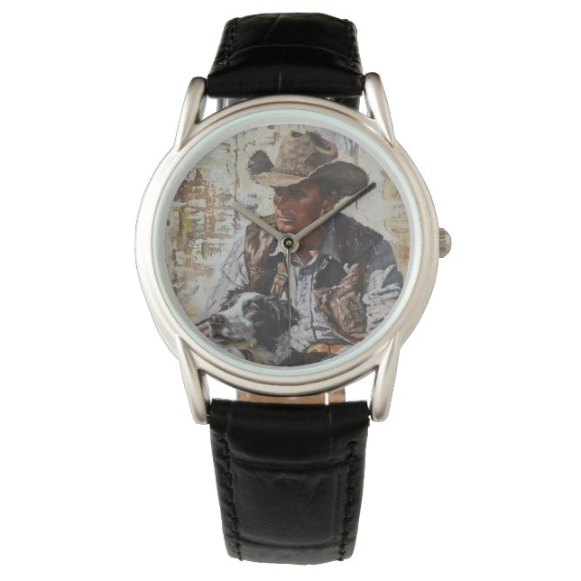 Cowboyhorloge Horloge (Voorkant)