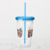 cowboykoffietijd acryl drinkbeker (Rechts)