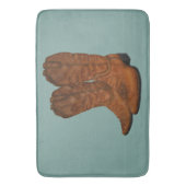  cowboylaarzen badmat (Voorkant Verticaal)